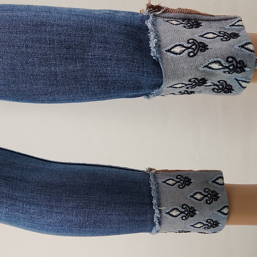 ANN Taylor LOFT Modern Skinny Ankle Crop Jeans Size 26/2 - Picture 13 of 16